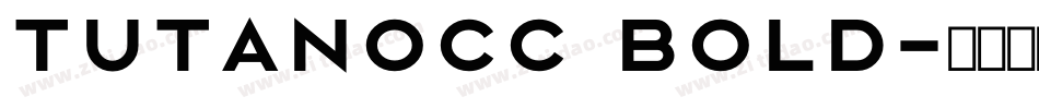 tutanocc Bold字体转换